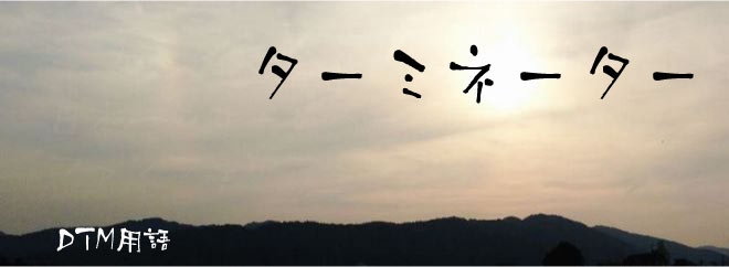 ターミネーター DTM用語